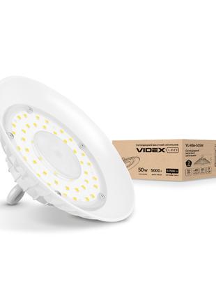 LED світильник висотний ХайБей VIDEX VL-HBe-505W 50W 5000K білий
