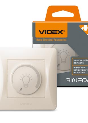 Диммер LED 200Вт Videx Binera кремовый