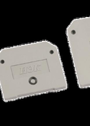 Заглушка для ЗНИ-16мм2 (JXB100A) серый IEK