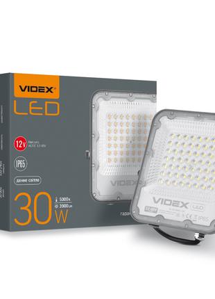 LED прожектор PREMIUM VIDEX VL-F2-305G-12V 30W 5000K AC/DC12-48V