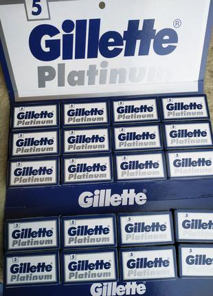 Лезвия Gillette Platinum классические (20пачек по 5 шт.) Арабс...