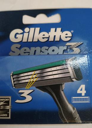 Gillette Sensor 3 Sensor Excell 4 шт.