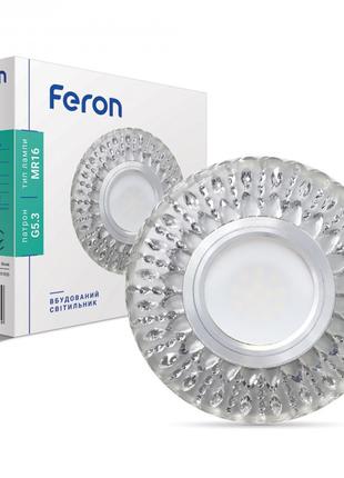 Встраиваемый светильник Feron CD836 с LED подсветкой