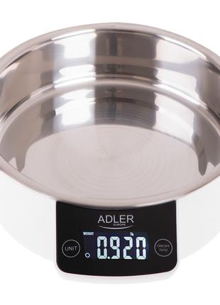Весы кухонные Adler AD 3166 с чашей