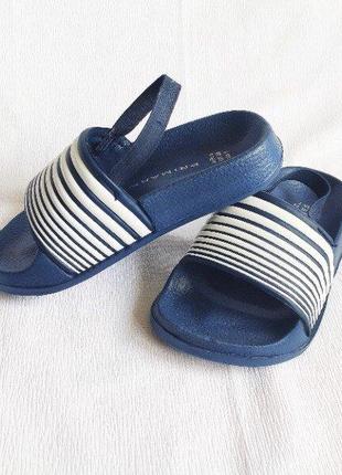 Сандалии детские кроксы синие Primark (размер 22, EU23)