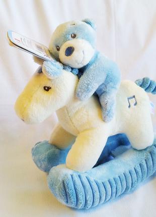Іграшка музична Конячка і ведмедик Бонні