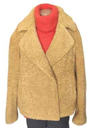 Шуба укороченная пальто меховое куртка Teddi Look by Next (р. ...