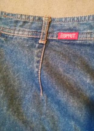 Esprit  стильная джинсовая юбка-карандаш