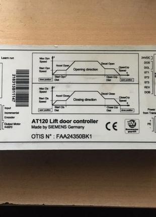 Блок управления приводом дверей лифта АТ120 OTIS FAA24350BK1