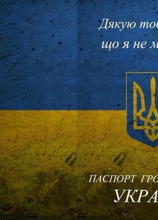 Обложка обкладинка на паспорт Україна Украина