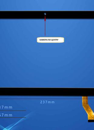 Тачскрин / Сенсор Samsung ZH960 Черный Камера по ЦЕНТРУ