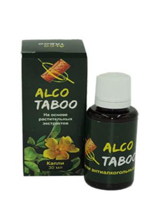 Alco Taboo - Капли от алкоголизма (Алко Табу) - ОРИГИНАЛ