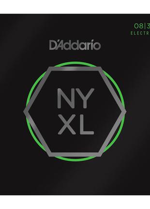 Струны для электрогитары D'ADDARIO NYXL / 0838