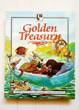 Детская книга на английском Большая книга сказок Golden Treasury