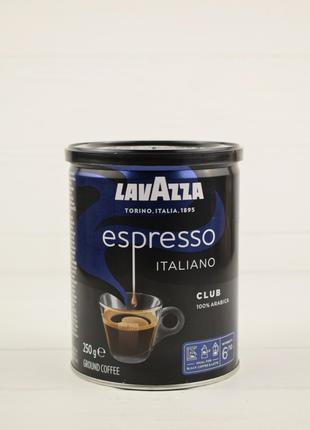 Кофе молотый Lavazza Espresso Club 250г Италия