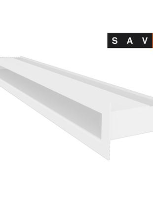 Вентиляционная решетка для камина SAVEN Loft 60х600 белая
