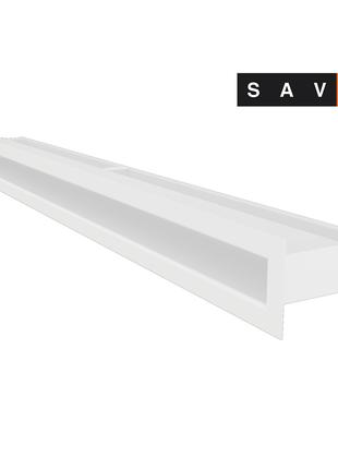 Вентиляционная решетка для камина SAVEN Loft 60х800 белая