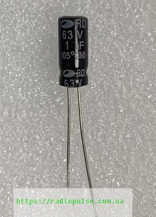 Электролитический конденсатор 1*63*105гр samwha 5*11