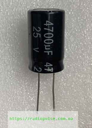 Электролитический конденсатор 4700*25*105 chong 16*25