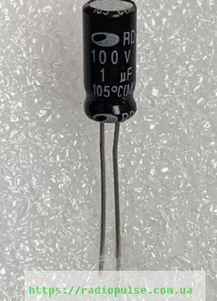 Электролитический конденсатор 1*100*105гр samwha 5*11