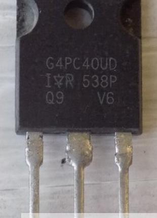 IGBT-транзистор IRG4PC40UD без диода , TO247