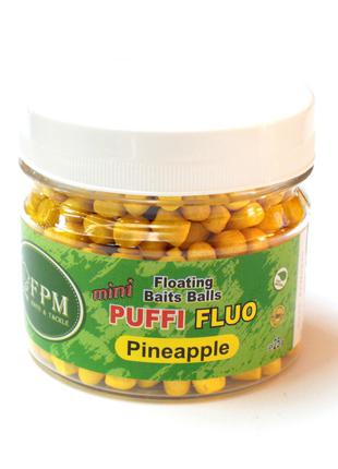 Воздушное тесто FPM Baits Puffi Mini Fluo Pineapple (Ананас)