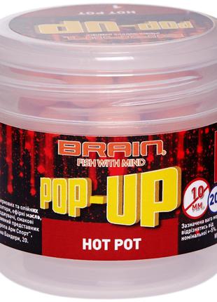 Бойлы Brain Pop-Up F1 Hot pot (специи) 12мм 15г