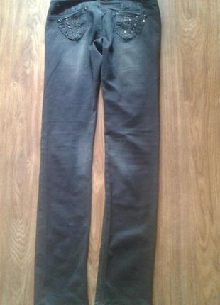 Красивые черные джинсы 29 размер