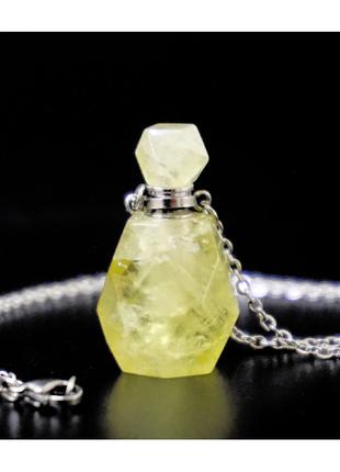 Бутылочка парфюмерная каменная Цитрин