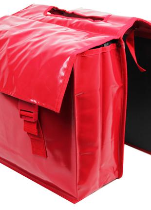 Велосипедная сумка на багажник Сrivit S061804 40L Красная