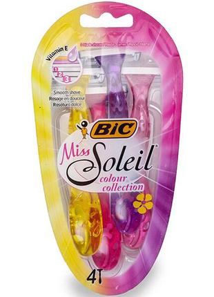 Набор бритв без сменных картриджей BIC Miss Soleil colour coll...