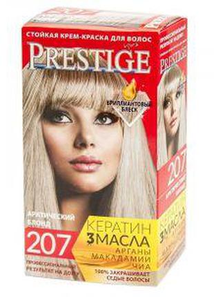Крем-фарба для волосся Vip's Prestige 207 Арктичний блонд 115 ...