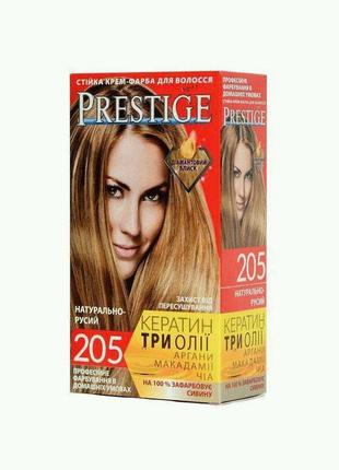 Крем-краска для волос Vip's Prestige 205 Натурально-русый 115 ...