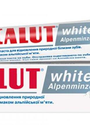 Зубна паста Lacalut white Альпійська м'ята 75 мл (4016369699249)