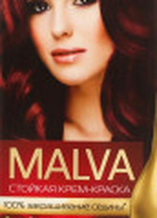 Крем- краска для волос Malva Hair Color 034 Дикая вишня
