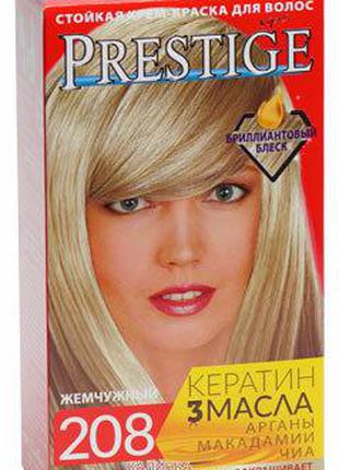 Крем-краска для волос Vip's Prestige 208 Жемчужный 115 мл (380...