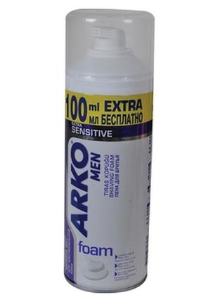 Пена для бритья ARKO Sensitive 300мл. (8690506346584)