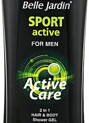 Гель для душа и шампунь Belle Jardin 2в1 Sport Active For Men ...