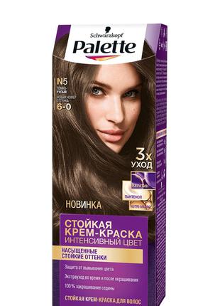 Краска для волос Palette N5 (6-0) тёмно русый 110 мл ( 3838905...