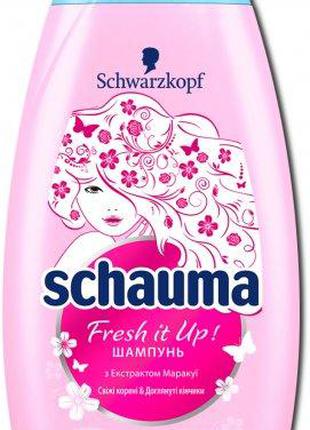 Шампунь Schauma Fresh it Up! для волос жирных у корней и сухих...