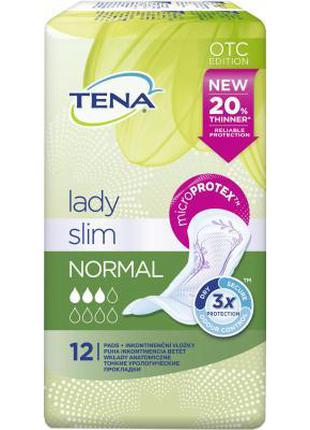 Прокладки урологічні Tena Tena Lady Slim Normal 12шт (73225408...