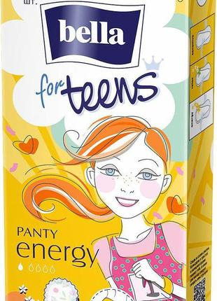 Ежедневные прокладки Bella for Teens Energy, 20 шт. (590051631...