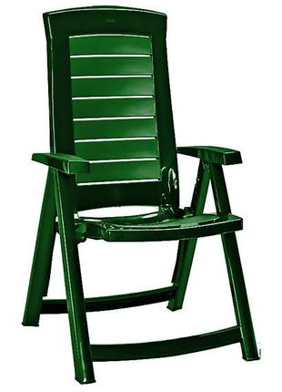 Стильный стул для балкона дачи Нидерланды 61x72x110 см. зелены...