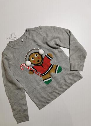 Новорічний светр новогодний свитер с бубенцами