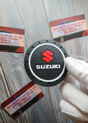 Антискользящий коврик в подстаканники Suzuki (Сузуки)