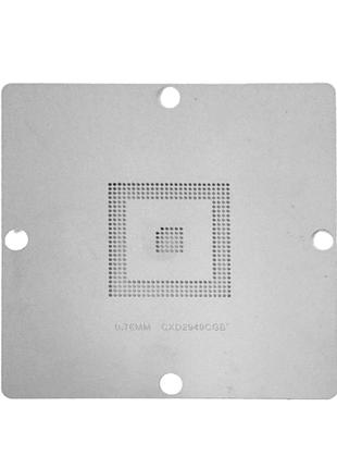 Трафарет BGA прямого нагрева CXD2949CGB (0.76mm) 90 x 90 mm