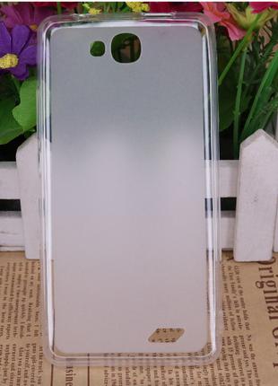 Чехол-накладка для Bravis A503 Joy Dual Sim белый