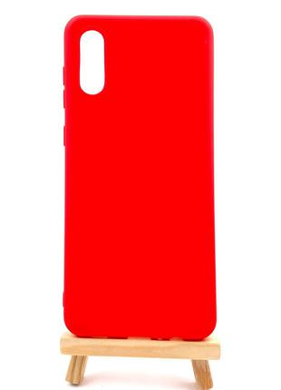 Чехол-накладка TPU Soft для Samsung A02 (A022) Красный
