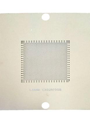 Трафарет BGA прямого нагрева CXD2973GB (0.60mm)