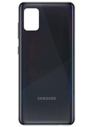Задняя крышка для Samsung Galaxy A31 Black